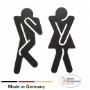 WC Schild Figuren